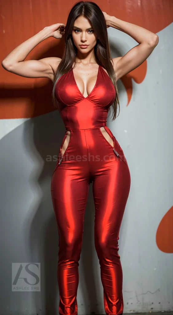 Red Jumpsuit Fashion Inspiration for Workwear