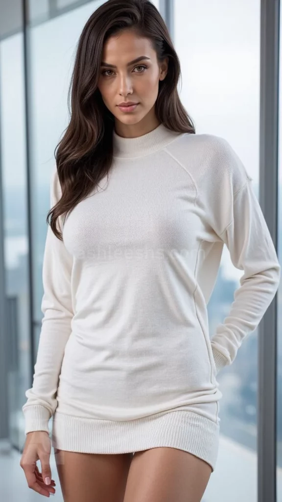 White Sweater Dress preservation protocol